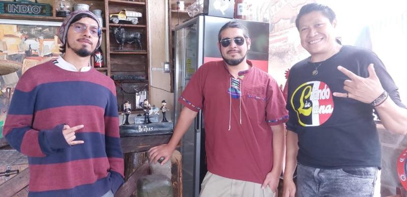 Jesús y Mario Barranco, fundadores de la banda de rock CARDUMEN.